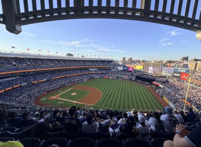 Visite du Yankee Stadium lors d'un voyage d'études sport business à New York